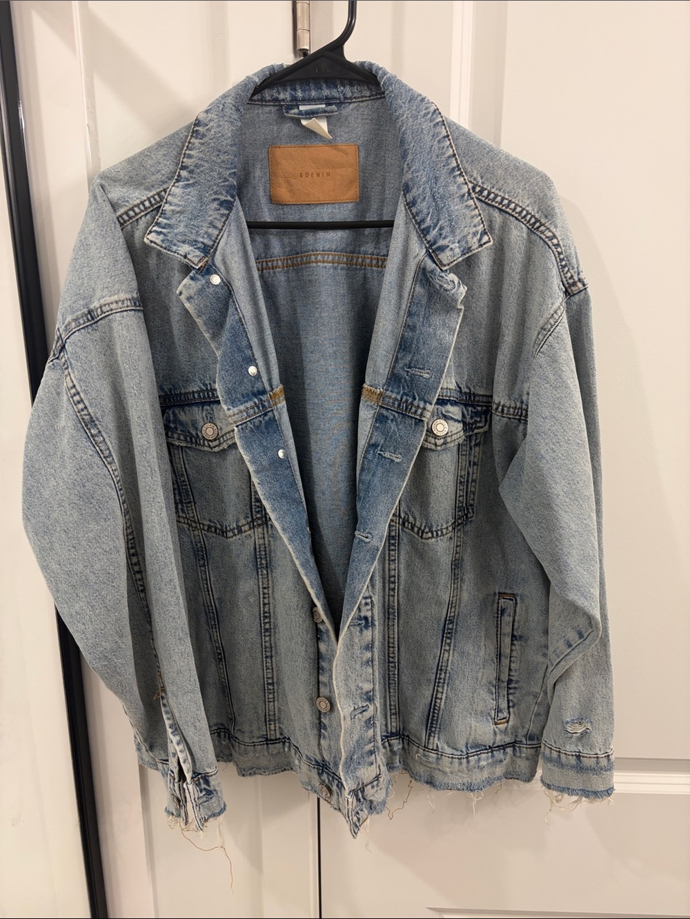 Vintage Light Blue Denim Jacket -